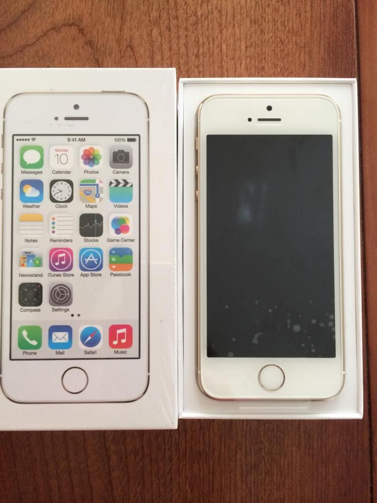 Bán iPhone 5S gold 16Gb nguyên seal chính hãng giá tốt!