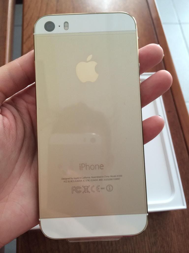 Bán iPhone 5S gold 16Gb nguyên seal chính hãng giá tốt! - 1