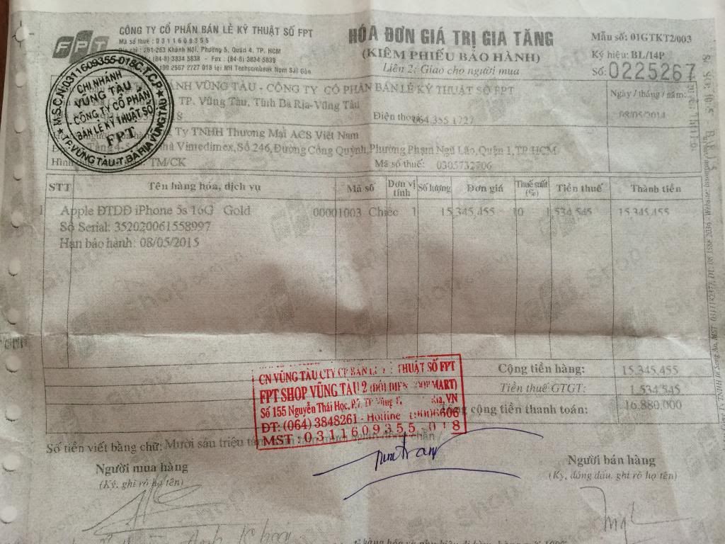 Bán iPhone 5S gold 16Gb nguyên seal chính hãng giá tốt! - 2