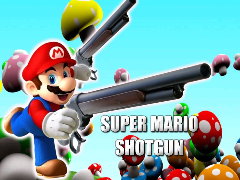 Tải game Mario miễn phí, tải game Super Mario, [MF] Super Mario with Shotgun Mediafire