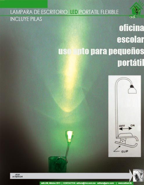 LAMPARA DE ESCRITORIO LED PORTATIL FLEXIBLE, LAMPARA DE ESCRITORIO LED PORTATIL FLEXIBLEENTRA A adilum.blogspot.com