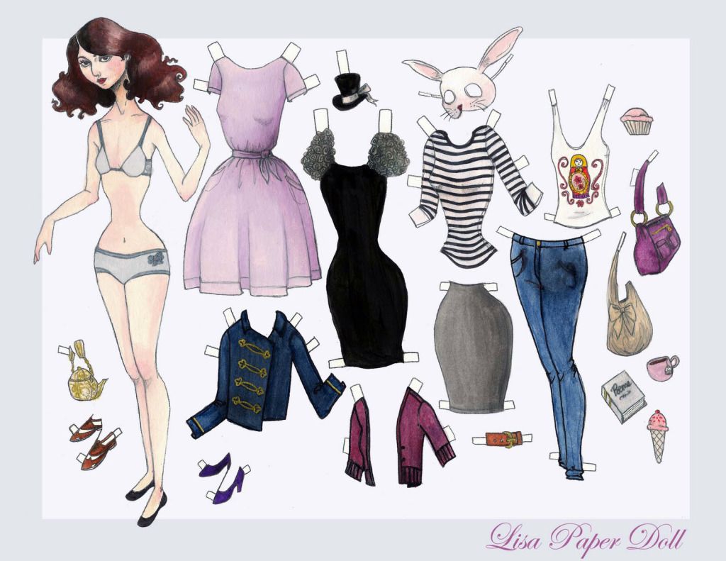 Lisa Paper Doll