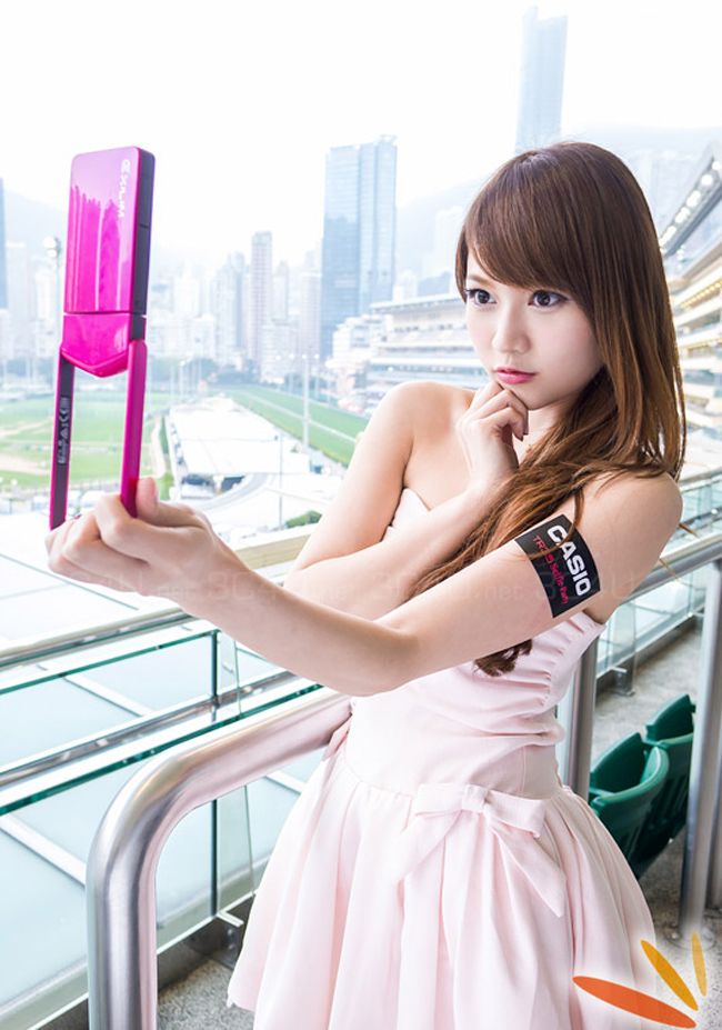 máy tự sướng Casio Exilim EX-TR35 dành cho bạn nữ mê chụp ảnh selfie...hot girl - 2