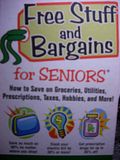 Image for The Bargain Book for Savvy Seniors How to Save on Groceries, Utilities, Prescriptions, Taxes, Hobbi