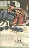 Image for Ad for General Motors BODY by FISHER QUIET is REQUESTED for the BENEFIT of THOSE WHO HAVE RETIRED