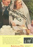 Image for Ad for Kodachrome Film with Bride and Groom and Wedding Cake