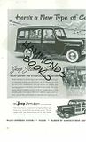 Image for Ad for Willys-Overland Jeep Station Sedan HERES a NEW TYPE of CAR