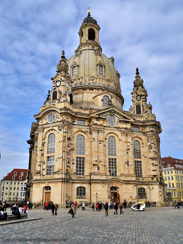 Dresden. Frauenkirche Dresden. Frauenkirche