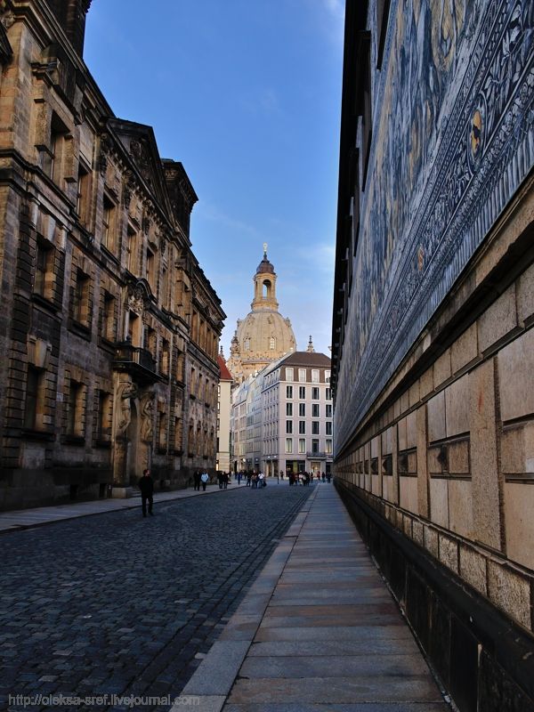 Dresden. Fürstenzug Dresden. Fürstenzug