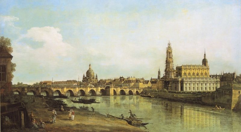 Dresden. A. Canaletto Dresden. A. Canaletto