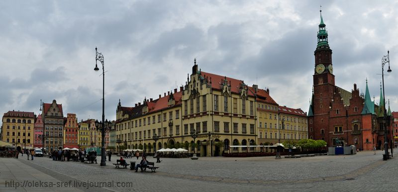 Вроцлав. Ринок (клікніть для більшого зображення) Wroclaw. Rynek