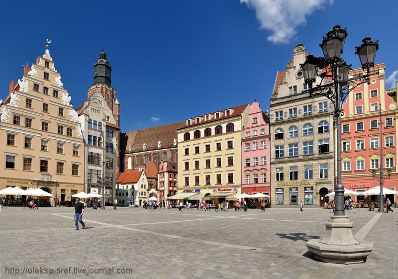 Вроцлав. Ринок (клікніть для більшого зображення) Wroclaw. Rynek