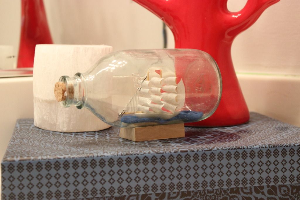 $0.97 West Elm boat in a bottle