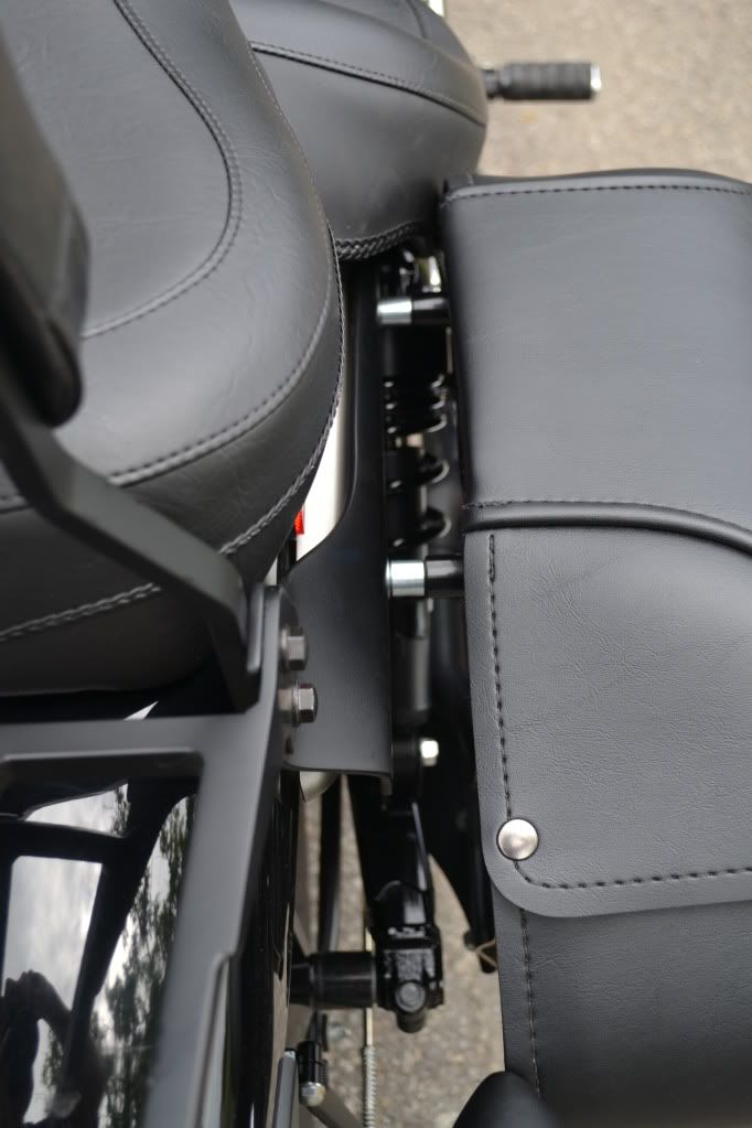 Pictures of my saddlebags installed on my Phantom Honda Shadow Forums