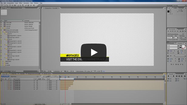 clean and simple lower thirds video tutorial