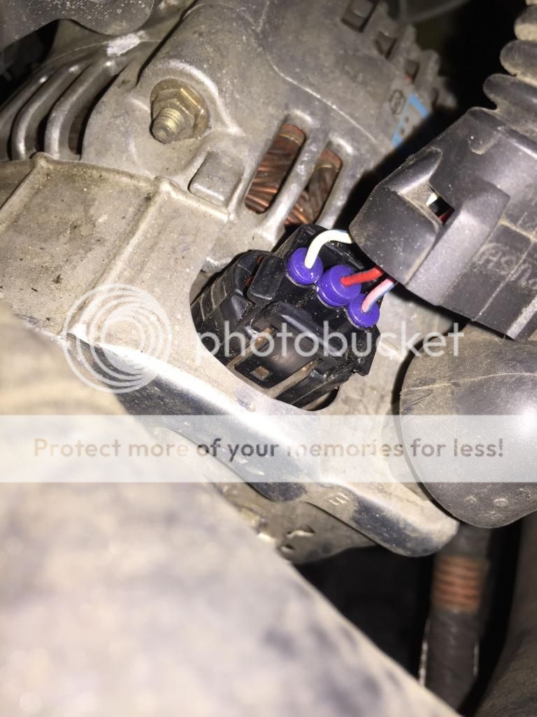 3 Little Wires on Top of Alternator | Mechanical ... 2003 lincoln aviator wiring diagram 