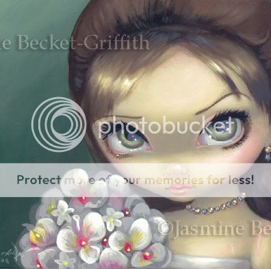 Fairy Face 147 Jasmine Becket Griffith Big Eye Fantasy Bride SIGNED 