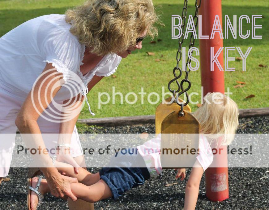 balance in parenting is key
