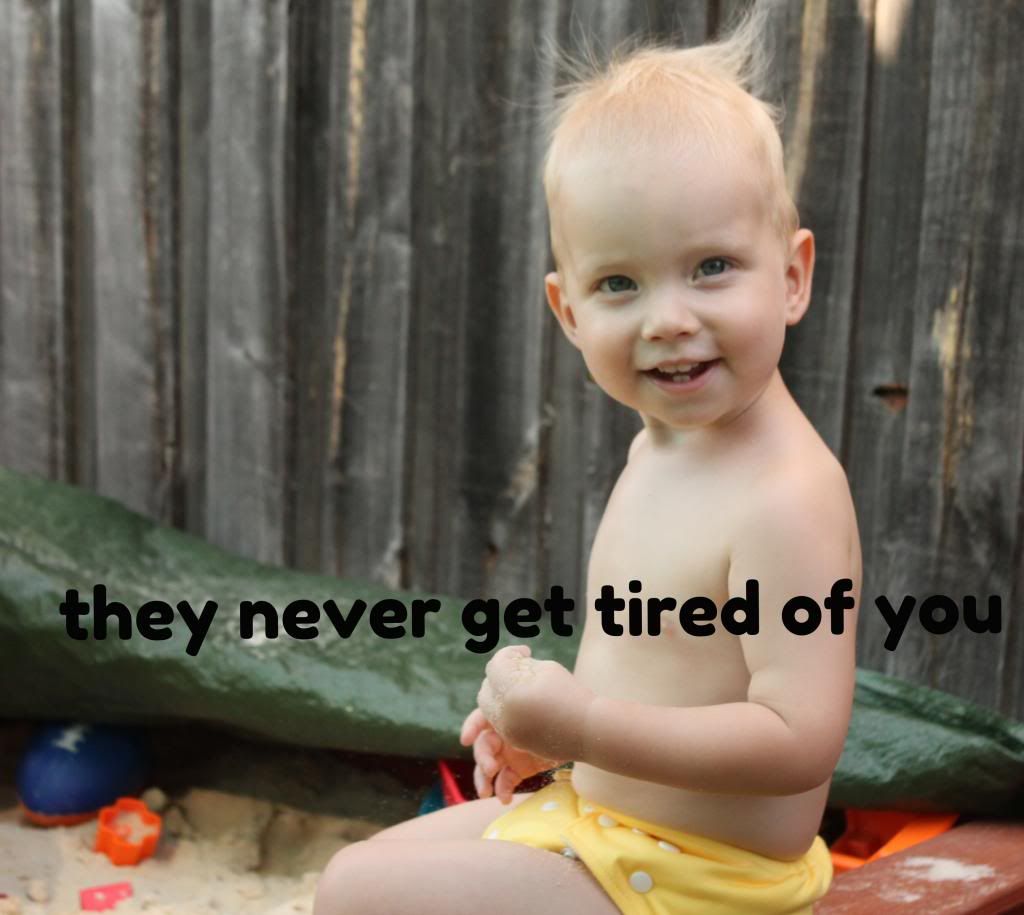 Kids never get tired of you | Why kids never get tired of you