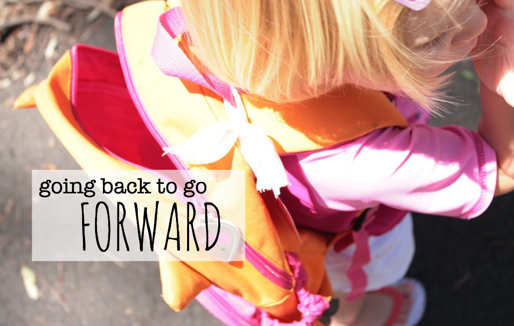 Going back to go forward | One step forward three steps back