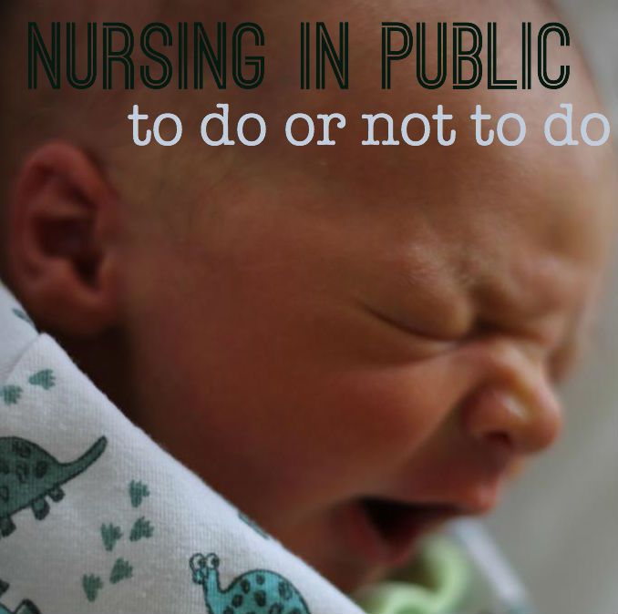 nursing in pubilc: to do or not to do