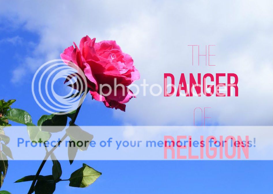 pink flower danger of religion